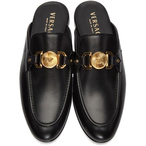 versace slip on price|Versace men's suede slippers.